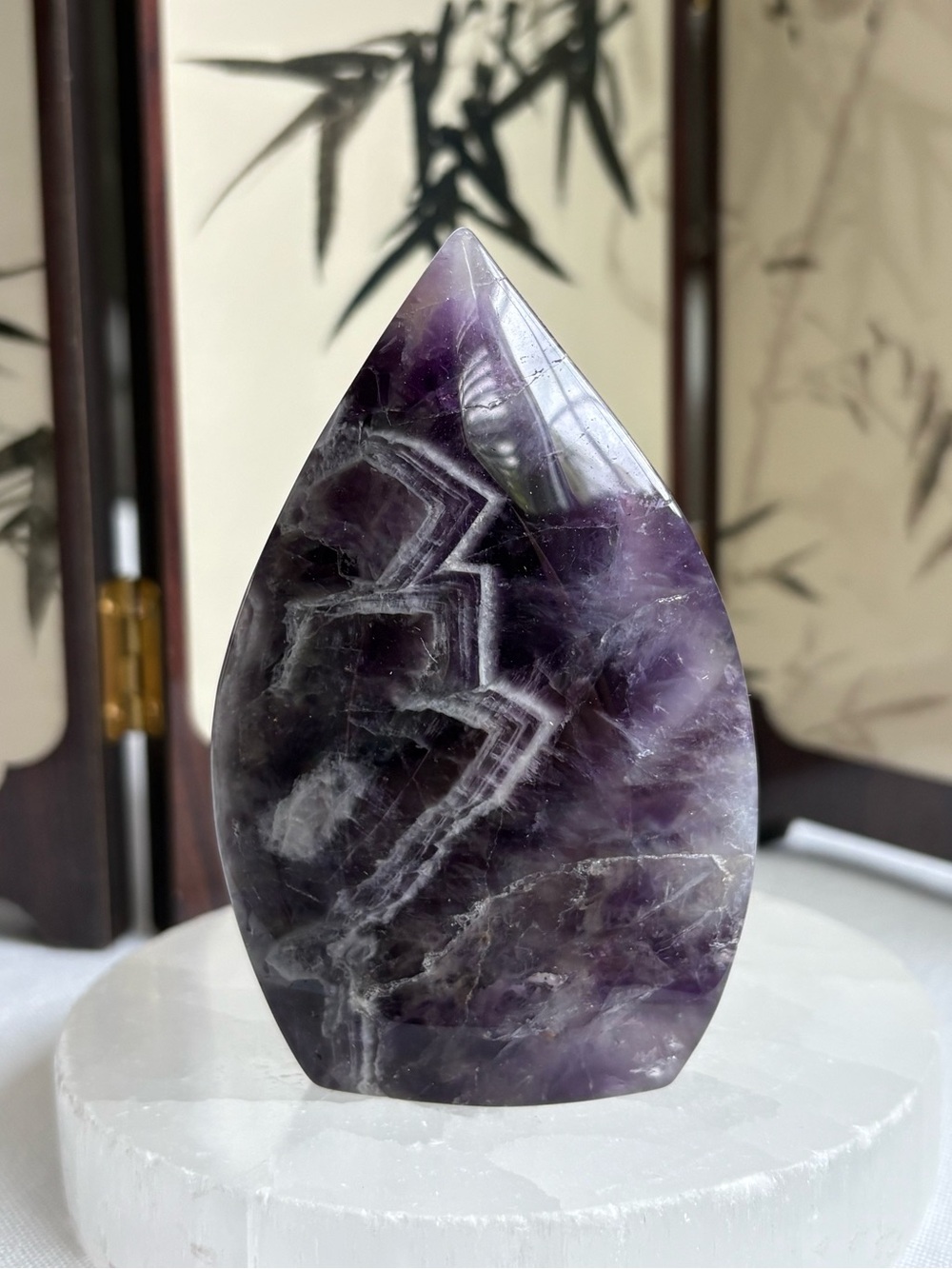 Dream Amethyst Teardrop Freeform